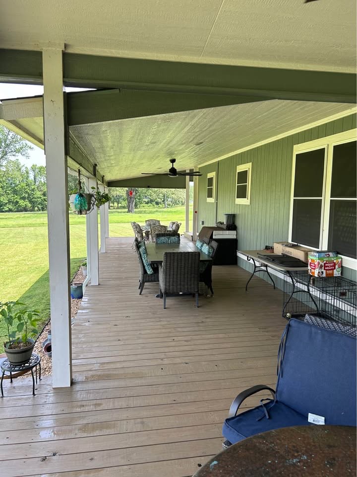 Dining and kitchen