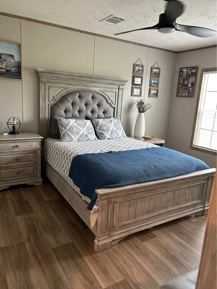 Furnished master bedroom