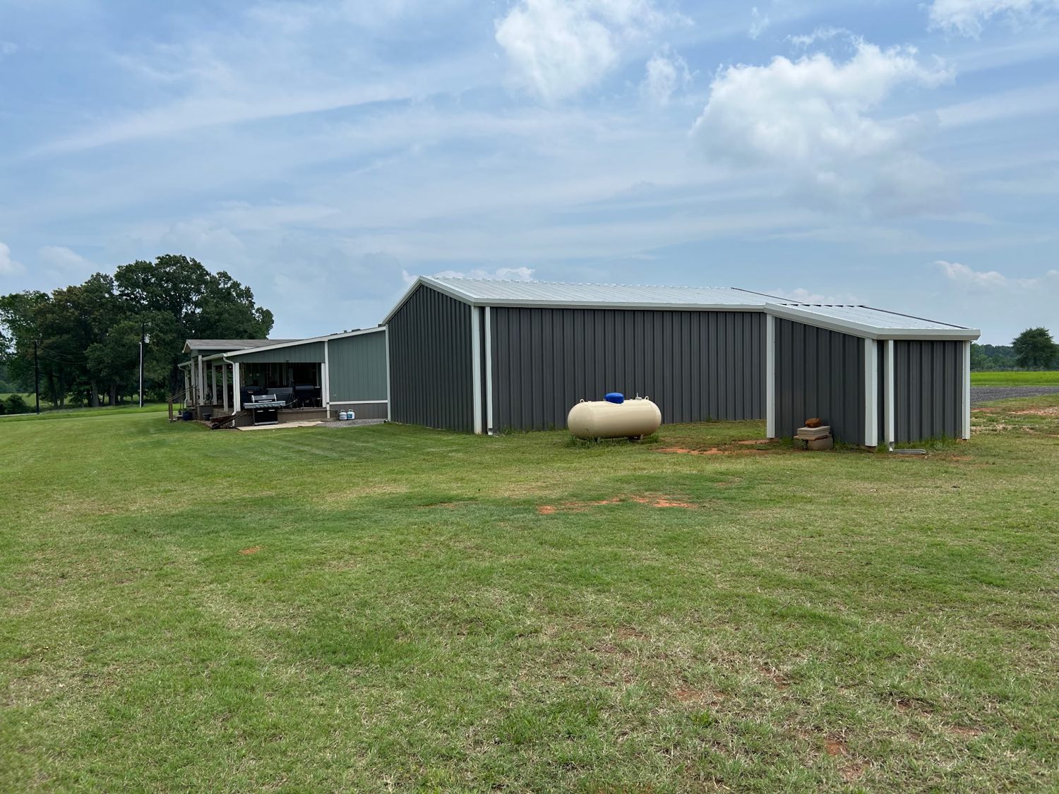 Barn and shop exterior